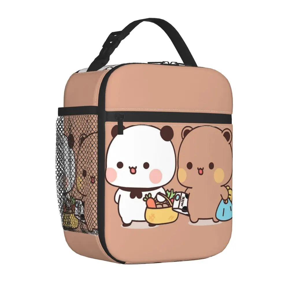 Cute Bubu And Dudu Insulated Lunch Bag