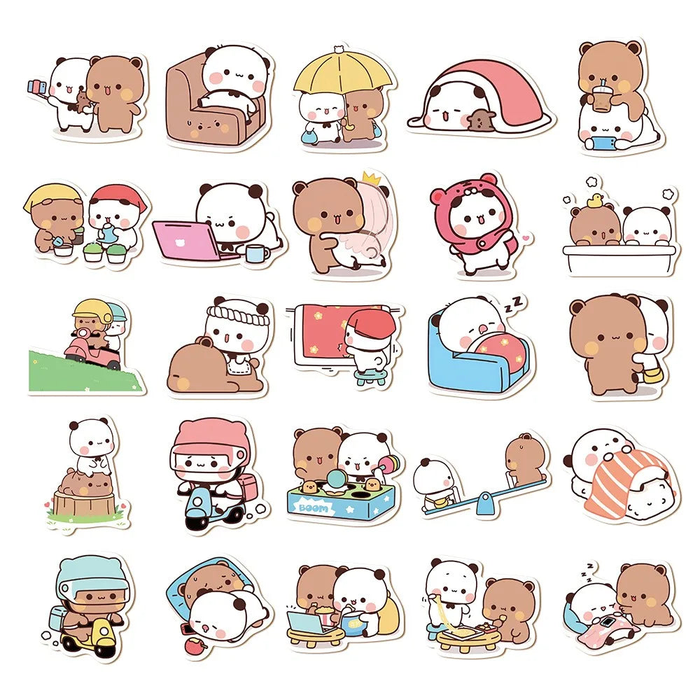 Bubu & Dudu  Sticker 50pcs/Set