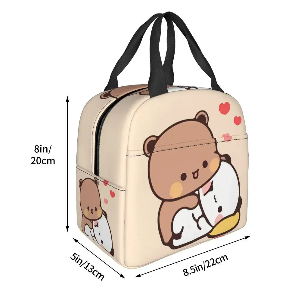 Hug Lunch Bag Box Bubu Dudu Cartoon Children Aluminum Bag Foil Portable Lunchbox