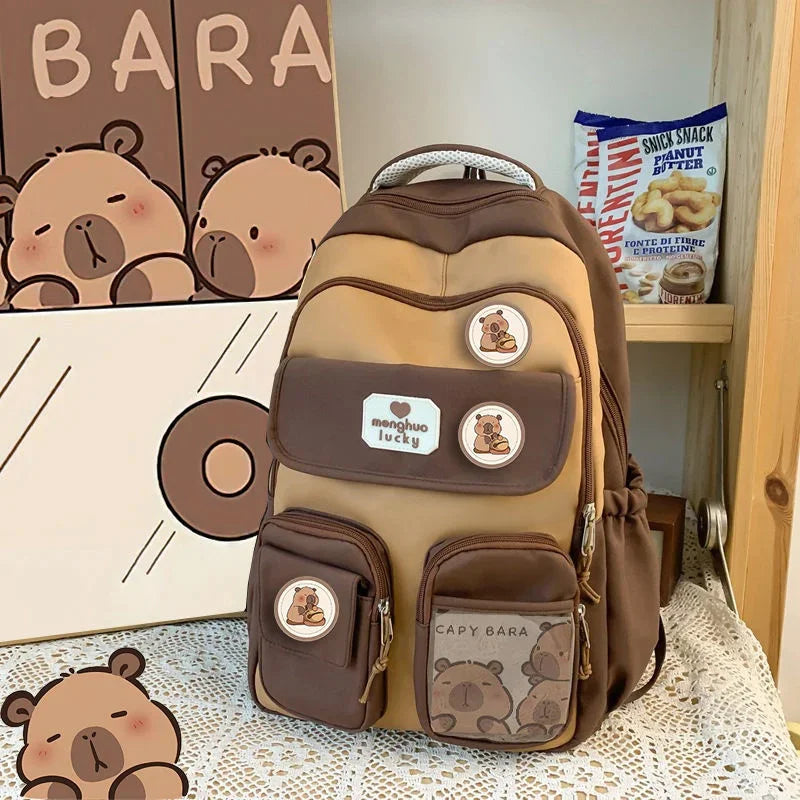 Adorable Capybara Backpack