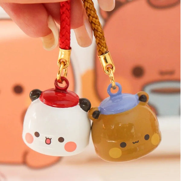 Bubu & Dudu Mini Bell Keychains