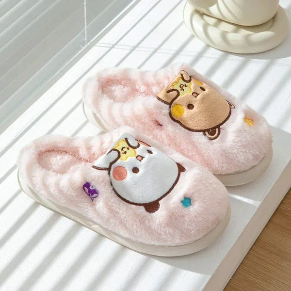 Bubu Dudu Bear Plush Slipper