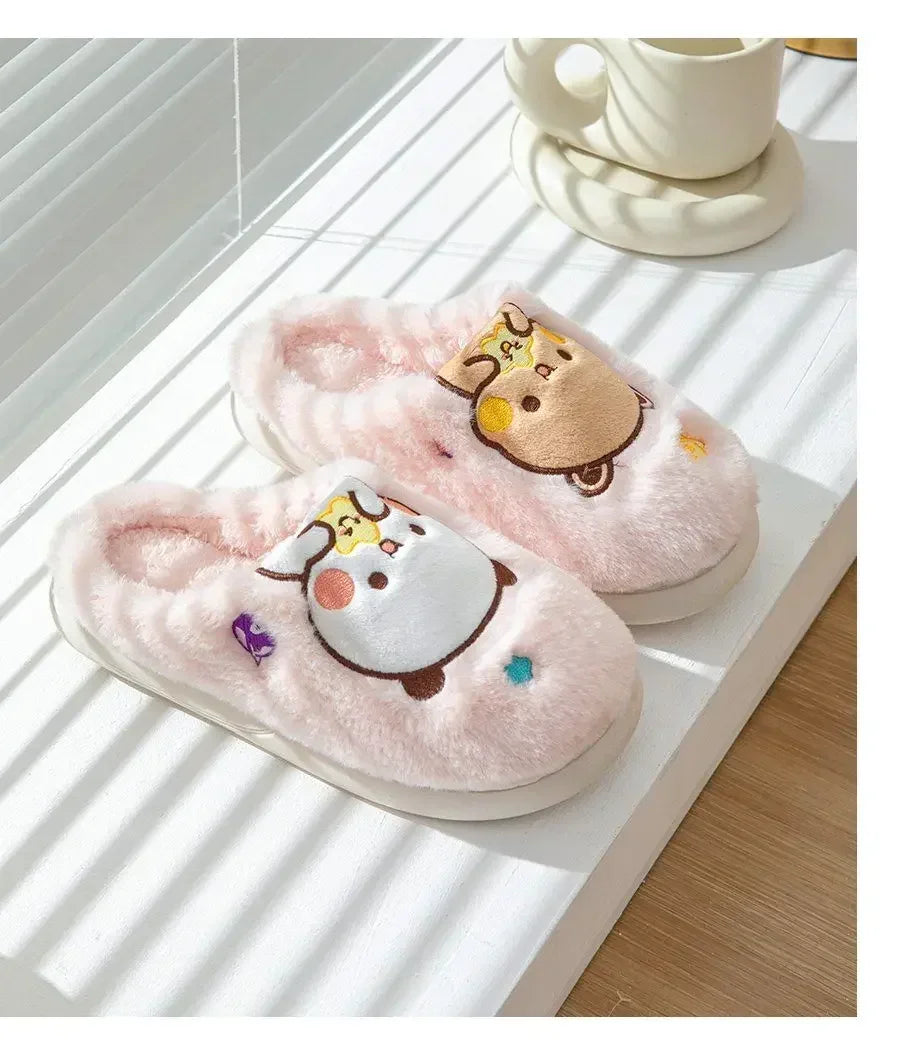 Bubu Dudu Bear Plush Slipper