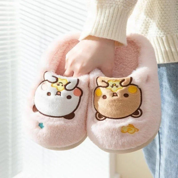 Bubu Dudu Bear Plush Slipper