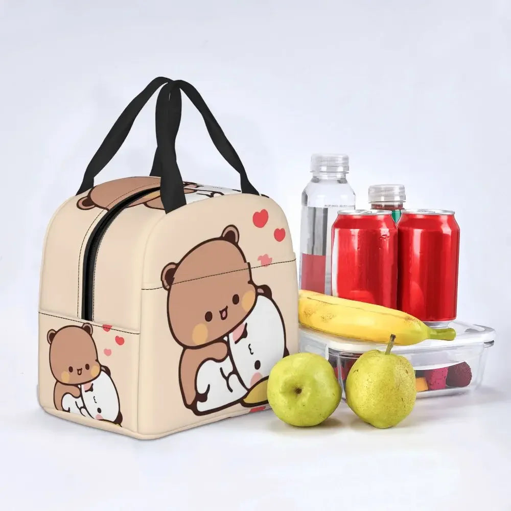 Hug Lunch Bag Box Bubu Dudu Cartoon Children Aluminum Bag Foil Portable Lunchbox