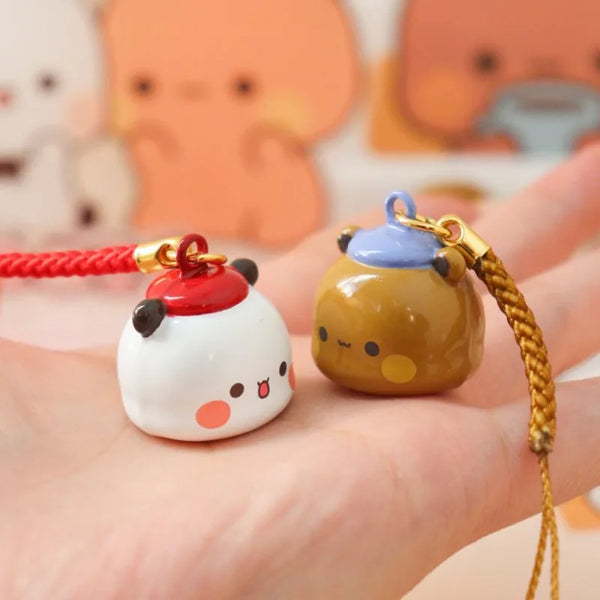 Bubu & Dudu Mini Bell Keychains