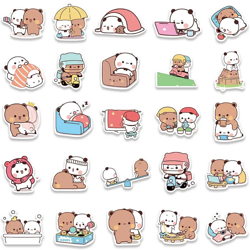 Bubu & Dudu  Sticker 50pcs/Set