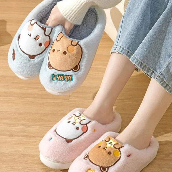 Bubu Dudu Bear Plush Slipper