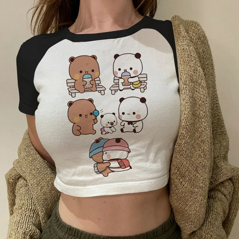 Adorable Bubu & Dudu Crop T-Shirts