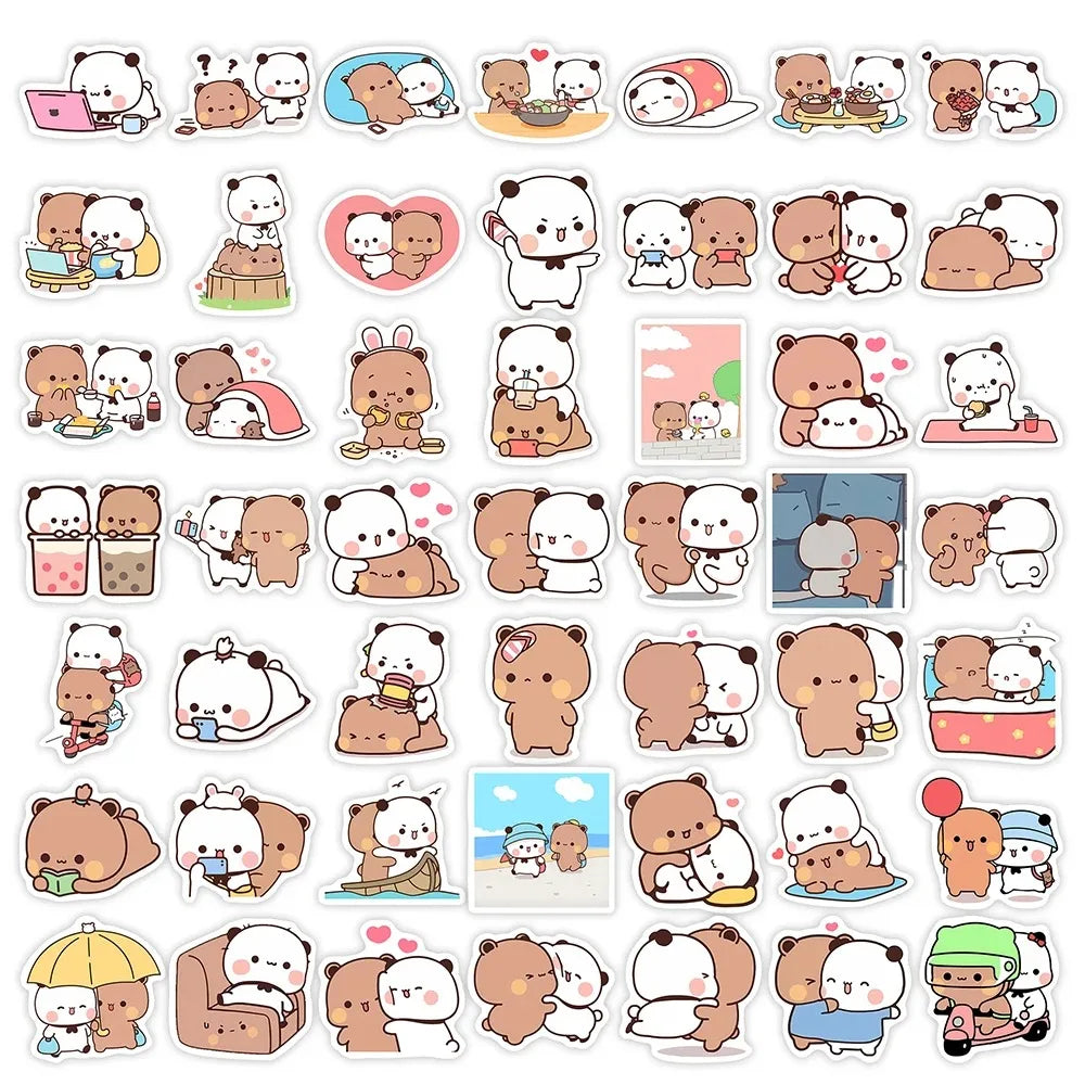 Bubu & Dudu  Sticker 50pcs/Set