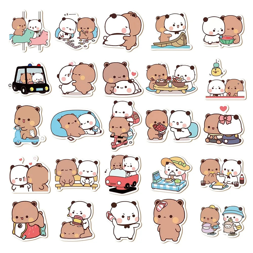 Bubu & Dudu  Sticker 50pcs/Set