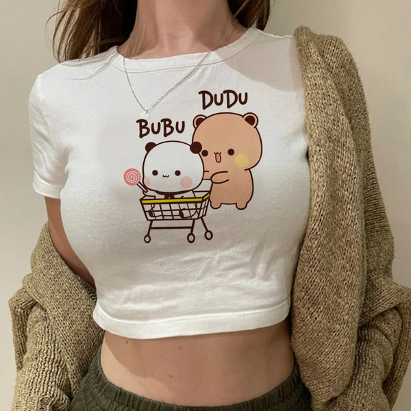 Bubu & Dudu Crop Tee