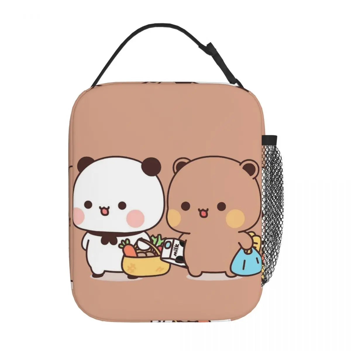 Cute Bubu And Dudu Insulated Lunch Bag