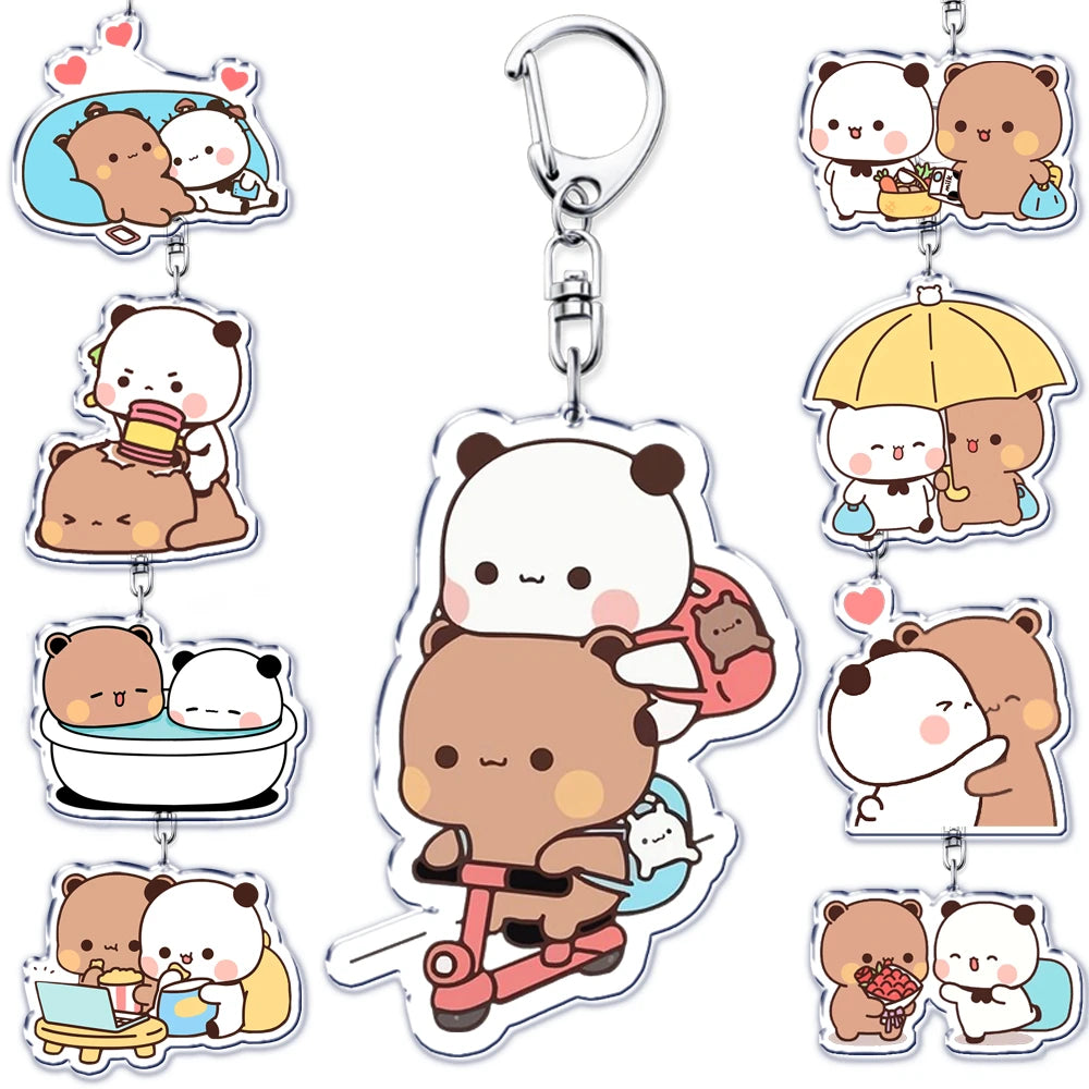 Adorable Bubu & Dudu Keychains