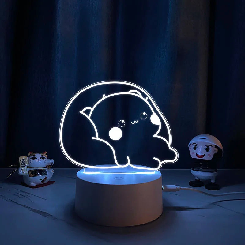 Dudu & Bubu 3D LED Night Lamp