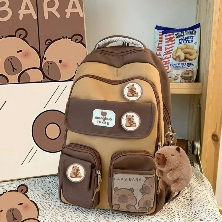 Adorable Capybara Backpack