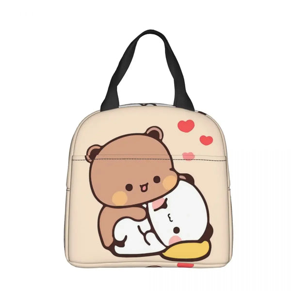 Hug Lunch Bag Box Bubu Dudu Cartoon Children Aluminum Bag Foil Portable Lunchbox