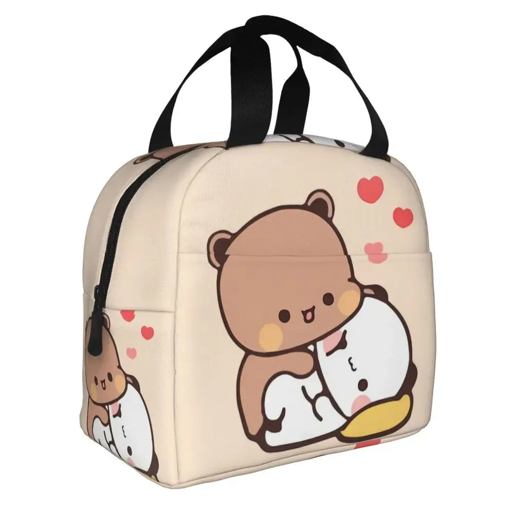 Hug Lunch Bag Box Bubu Dudu Cartoon Children Aluminum Bag Foil Portable Lunchbox